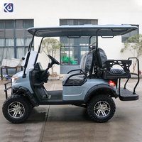 Voiture de golf tout-terrain de luxe CAMP, nouvelle conception, homologuée pour la route, rehaussée, pour la chasse