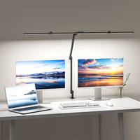 Accessoires de bureau Lampe LED de bureau Lampe d'écran d'ordinateur Lampe de bureau pliable pour écran de bureau Lampe de bureau pour écran supérieur