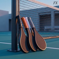 Raquette de pickleball professionnelle en fibre de carbone FX avec une épaisseur de 16 mm et une surface texturée pour l'entraînement et les tournois