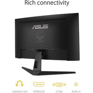 Moniteur incurvé Asus Tuf Gaming Vg27Vh1B 27 pouces 1080P Full HD 165Hz 1ms temps de réponse écran mat pour le jeu - Product Image 6