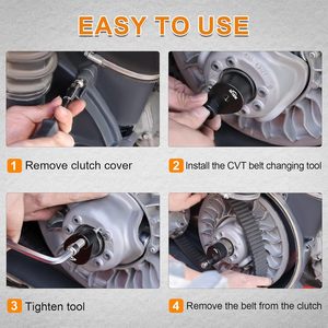 <b>Clutch</b> Belt Removal Tool Aluminum Alloy WET017 For Automotive Repair - Product Image 4