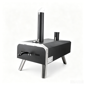 Forno per <span class=keywords><strong>Pizza</strong></span> a Pellet <span class=keywords><strong>di</strong></span> Legno Portatile da 12 Pollici, Girevole, in Acciaio Inox, per Giardino, Cortile, Campeggio e Barbecue - Product Image 1