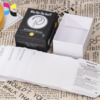 Service d'Impression Personnalisé OEM Boîte en Carton de Haute Qualité Impression de Cartes Flash Jeu de Cartes Flash pour Adultes