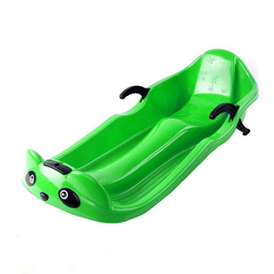 Toboggan d'hiver durable <span class=keywords><strong>en</strong></span> HDPE Binyu pour enfants, design léger, sangle de traction, freins à freinage, couleur Pantone personnalisée - Product Image 6