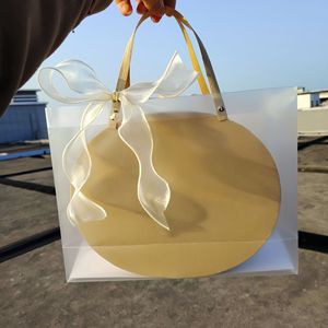 2026 <strong>New</strong> <strong>Christmas</strong> Transparent Window Special Paper Die Cut Baking <strong>Gift</strong> Box Creative Oval <strong>Christmas</strong> Eve for Box Candy <strong>Gift</strong> Box - Product Image 6