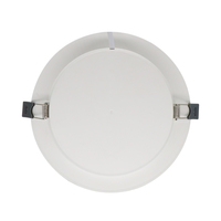 Wiscooon – lustre à panneau rond, Spot de lampe de plafond pour l'éclairage de la maison, lumière Led en plastique, moderne, bon marché, intérieur mince PC 80 5W