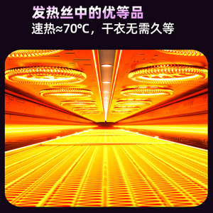 Secadora de Ropa Portátil, Secado Rápido, Plegable, Pequeña, para Hogar o Dormitorio, Carcasa de Plástico, Capacidad Inferior a 5 kg - Product Image 4