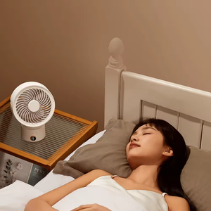 4000mAh charge secouer <span class=keywords><strong>la</strong></span> tête ventilateur extérieur bureau sommeil Intelligent chronométré ventilateur froid Portable silencieux Mini ventilateur d'été - Product Image 5