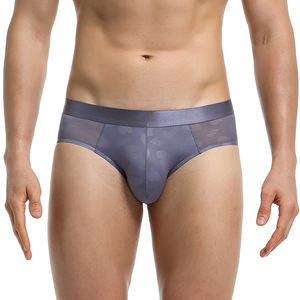 Calzoncillos sexys para <span class=keywords><strong>hombre</strong></span> en forma de corazón, finos, de rayón, transpirables, de doble capa, con forma de U convexa, para uso diario - Product Image 3