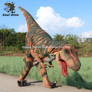 T-rex 워킹 로봇 의상 쥬라기 월드 할로윈을위한 전체 공룡 코스프레 - Product Image 6