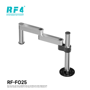 RF4 Microscopio braccio articolato girevole universale supporto Stereo trinoculare Microscopio HDMI USB videocamera del telefono riparazione del telefono - Product Image 5
