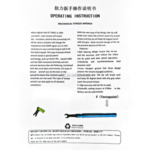 Llave Dinamométrica Tipo N Personalizada de 1 <span class=keywords><strong>N.m</strong></span> 1.35 Nm, Apertura de 20 mm 19 mm, Adaptador Coaxial de Protección, Conector RF para Calibración de Microondas RF - Product Image 2