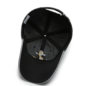 <span class=keywords><strong>Anchor</strong></span> Broderie <span class=keywords><strong>Coton</strong></span> Peaked Tissu commun Caractéristique Cowboy Baseball Hat Duck Tongue Outdoor Travel Sunshade Cap - Product Image 6