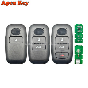 89994-BZ041 89994-BZ170 89994-BZ050 433mhz 4A Chip Llave Inteligente sin Llave de 3 Botones ABS Negra para Raize Rocky Sticker - Product Image 1