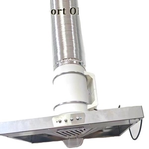 4 Inch 6 Inch High Speed 150mm Low Noise <strong>Smoke</strong> Extractor <strong>Portable</strong> Axial Flow <strong>Fan</strong> With 5M Flexible Ducting Hose Kitchen Duct <strong>Fan</strong> - Product Image 1