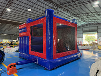 Casa Inflable Saltarina de Hombre Héroe Araña Castillo Hinchable con Tobogán para Jardín Exterior y Patio Trasero en Venta