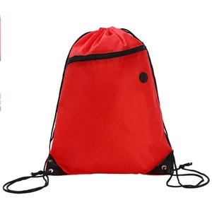 Custom Outdoor Sports Zipper Bag Fashionable Waterproof Polyester <strong>Drawstring</strong> <strong>Backpack</strong> with Earphone Hole for Gift - Product Image 3