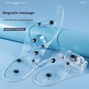 Uzun ömürlü <span class=keywords><strong>masaj</strong></span> tabanlık akupunktur noktası tabanlık erkekler kadınlar için jel manyetik ayak koruma için daha iyi konfor ayakkabı ekler - Product Image 6