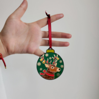 Produits de luxe personnalisés 2025, fournitures de décoration en métal, cadeaux, pendentifs, décorations de boules de Noël, ornements