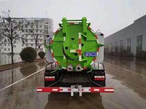 รถดูดสิ่งปฏิกูลและทำความสะอาดท่อระบายน้ำในเมือง ราคาโรงงาน ยี่ห้อ Dongfeng สำหรับดูดตะกอนและล้างท่อระบายน้ำ - Product Image 5