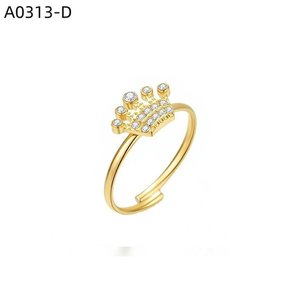 Bague tendance avec zircone A0313 pour femmes, bijoux de haute qualité - Product Image 2