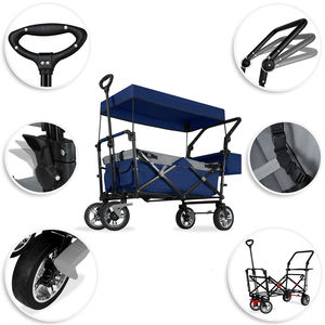 JXB-<span class=keywords><strong>sombrilla</strong></span> portátil con armazón dorado para coche, carrito de viaje para niños - Product Image 5