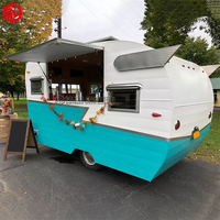 Remorque alimentaire de haute qualité Chariot de nourriture mobile commercial Cuisine mobile camion de nourriture de restaurant à vendre