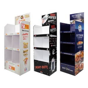 Expositor de Cartón Corrugado con Forma de Botella, Soporte Publicitario con Estante de Venta para Puntos de Venta - Product Image 4