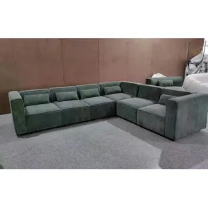 PinZhi Wohn möbel benutzer definierte Haushalt Wohnzimmer Stoff Schnitt kombination modulare Sofa garnitur für Wohnzimmer möbel