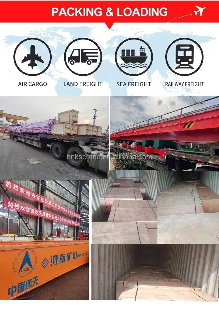 1~20tons light duty single girder electric overhead traveling crane for special workshop