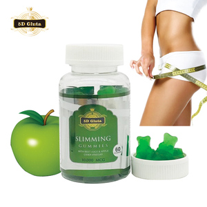 5D Gluta Apple Cider Vinegar Gummies Candy Slimming Loss Weight Bonbons Au Vinaigre De <strong>Cidre</strong> De Pomme Minceur - Product Image 1