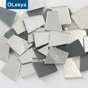Plus de 35 formes de pierres précieuses en cristal, strass à dos plat avec colle, pierres acryliques effet miroir à fixer à chaud pour la décoration de vêtements - Product Image 3