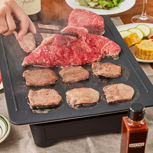 Rauchfreie elektrische <span class=keywords><strong>Grill</strong></span> pfanne für den Innen-und Außenbereich Tragbare Antihaft-<span class=keywords><strong>Grill</strong></span> maschine mit Temperatur regelung für den Hausgebrauch Neues Design - Product Image 1