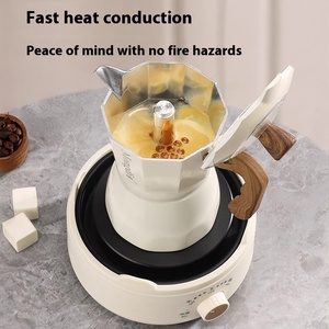 Многофункциональная мини-электрическая плита, кухонная плита, Экологически чистая Мока, подогрев и чайный котел, чайная плита - Product Image 5