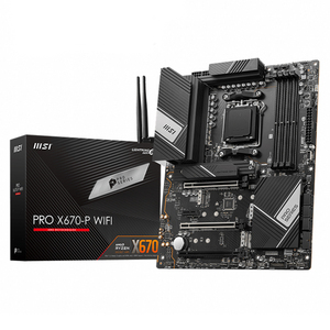 Merk Msi Pro X670-P Wifi Gebruikt Atx Moederbord <span class=keywords><strong>Ddr5</strong></span> Ondersteunt <span class=keywords><strong>Amd</strong></span> Ryzen 7000 Serie Desktop Processors 7950x/7900x/7700x/7600x - Product Image 1