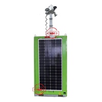 Menara CCTV Mobile Cepat Pasang Tiang 6m Terintegrasi Panel Surya 4*350W Pengontrol MPPT Tahan Air untuk Perlindungan Aset Jarak Jauh