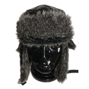 Custom Arrived <strong>Winter</strong> Snow <strong>Hat</strong> Lei Feng Plush Cap Russian Style Faux Fur <strong>Hats</strong> With <strong>Earflaps</strong> for Outdoor Sport - Product Image 1