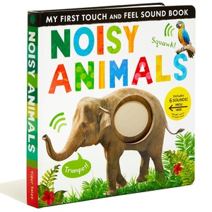 Noisy Animals My First Touch and Feel Sound Book <span class=keywords><strong>livre</strong></span> interactif pour enfants - Product Image 1