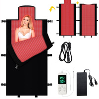 Tapis de luminothérapie rouge RedThera pour tout le corps, utilisation à domicile, couverture de luminothérapie infrarouge rouge LED pour tout le corps
