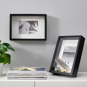 ที่กำหนดเองตกแต่งบ้านเงากล่องเฟรมที่มีหน้าต่างโปร่งใส - Product Image 1