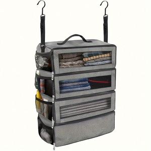 Travel Shelves Packing Organizer for Luggage Carry on Closet for Clothes Expandable Packing Cube - Product Image 3
