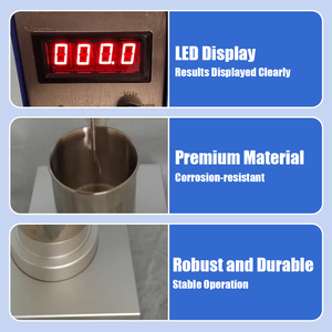Viscosimètre numérique de laboratoire pour peinture, instrument de contrôle de la qualité - Product Image 4