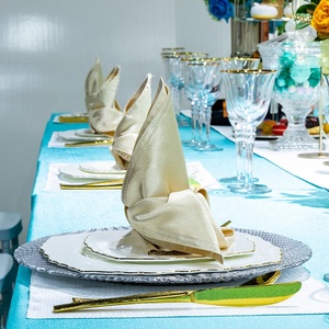 Ensemble de vaisselle de luxe, <span class=keywords><strong>style</strong></span> européen, bord en or, de haute qualité, chinois, 1 pièce - Product Image 6