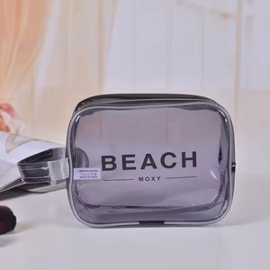 PVC rõ ràng Túi mỹ phẩm kích thước khác nhau với xử lý trong suốt vệ sinh cá nhân du lịch <span class=keywords><strong>Pouch</strong></span> TSA đã được phê duyệt trang điểm trường hợp số lượng lớn tổ chức - Product Image 4