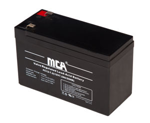 長寿命12V 7.2Ah UPSバッテリー、メンテナンスフリー充電式SLAバッテリー - Product Image 1