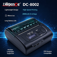 Printer Thermal Portabel DiligenCe A9 Mini dengan Pemotong Otomatis & Antarmuka RS232