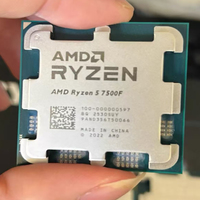 CPU AMD Ryzen 5 7500F AM5 Bekas R5 7500F 3.7 GHz 6 Core 12 Thread 32mb 65W
