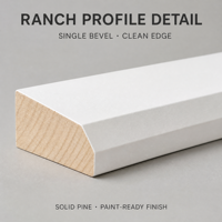 Cadre de porte moderne en bois, moulure d'architrave, style classique pour la décoration d'hôtels, villas et bâtiments commerciaux