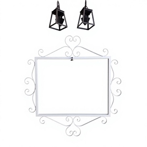 White Wash Handmade Iron Metal Photo <b>Frame</b> Perfect For Home <b>Gallery</b> Walls And Office Living Rooms Decor Picture <b>Frames</b> - Product Image 1