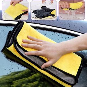 Toalla de Microfibra de Alta Calidad para Lavado de Autos, 30*60cm, Doble Cara, de Felpa Corta, Secado Rápido y Absorbente - Product Image 4
